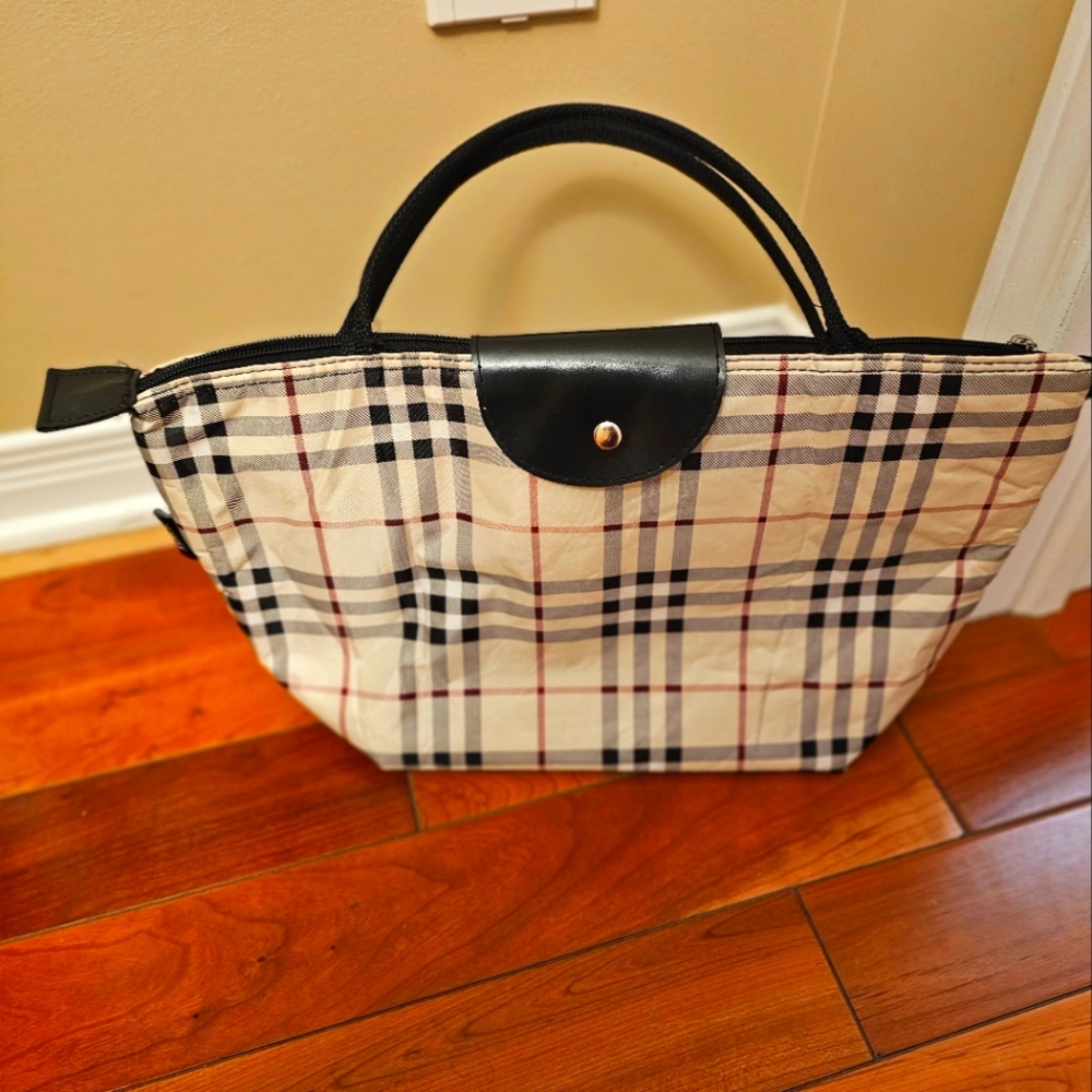 Plaid Novacheck Print Bag